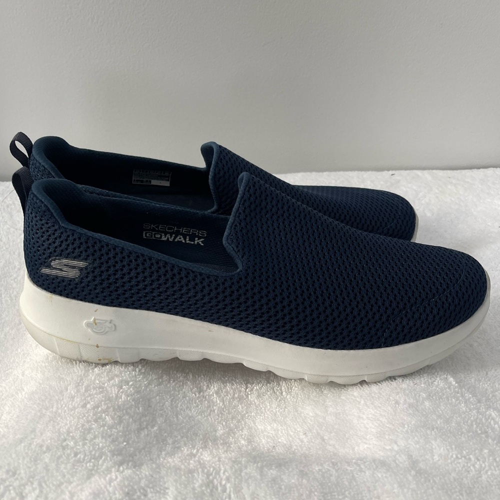 Skechers Go Walk Joy Slip On Shoe Sneakers Navy Blue Size 10 Walking Comfort - Picture 2 of 10